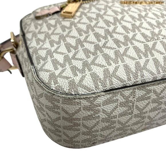 Michael Kors Jet Set East West Signature Saffiano Leather Crossbody Bag - Picture 3 of 15